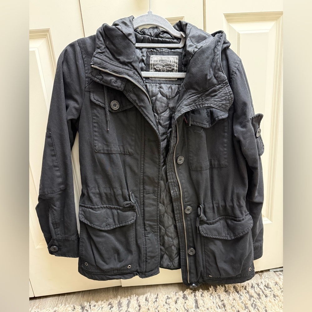 Levi's Women's Utility Jacket in Black